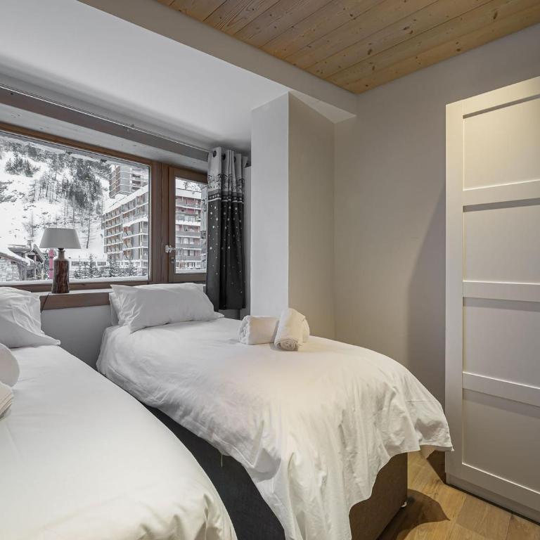 Duplex rénové avec parking, proche centre et remontées, navette et bus à deux pas - Two-Bedroom Apartment - 5