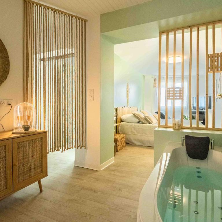 Le Lovely Narbonnais - Balneo & Sauna - One-Bedroom Apartment - 21