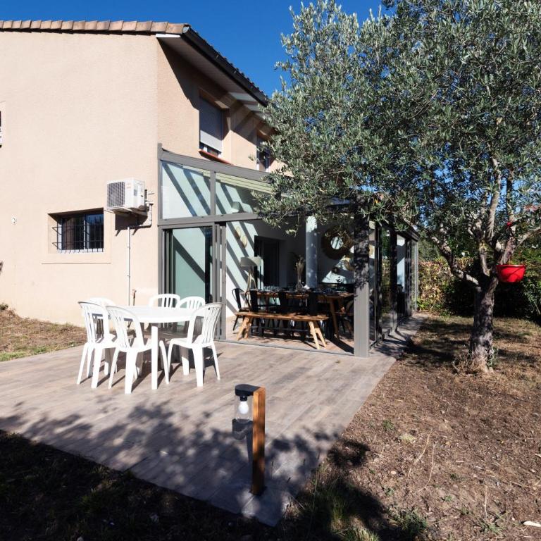 Guilhermy - Maison contemporaine avec jardin - Haus mit 3 Schlafzimmern - 4