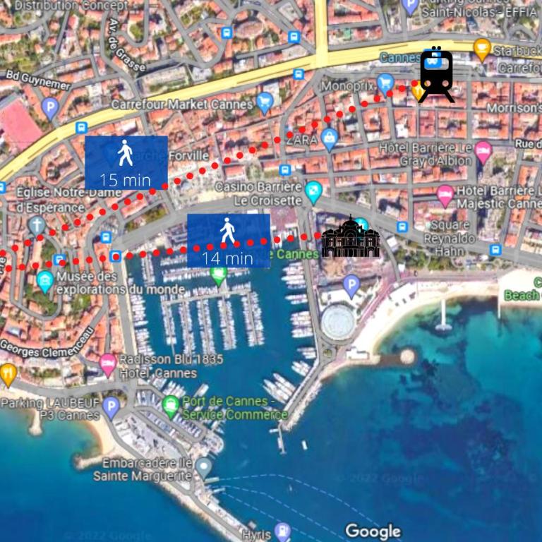 le Clem - 100m des plages - Suquet - Verrière Côte d’Azur - Appartement 1 Chambre - 3