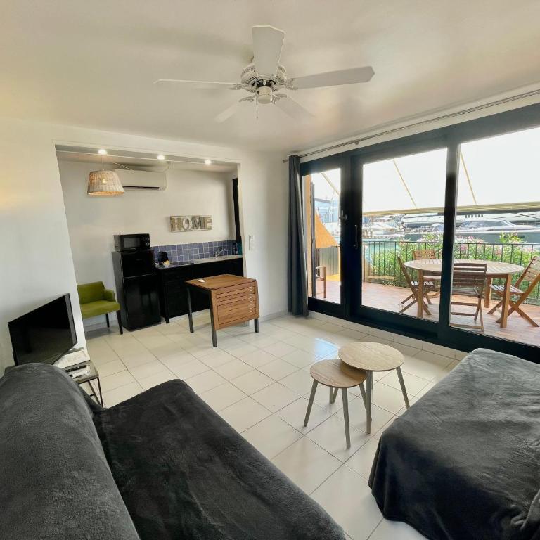 MarinesAppartement-Yachts view, 100m Beach, Fiber Wifi High speed - Appartement 1 Chambre - 11