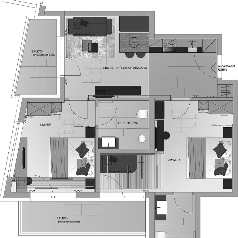 Haus St Anton - SKI IN-SKI OUT - Apartment mit 2 Schlafzimmern - 9