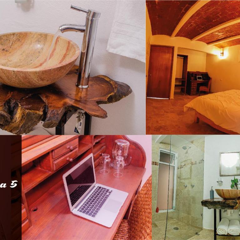 Casa Bonita Guanajuato - Double Room with Private Bathroom - 1