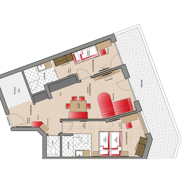 Appartementhaus Naturquell - Apartment 1 mit 2 Schlafzimmern - 5