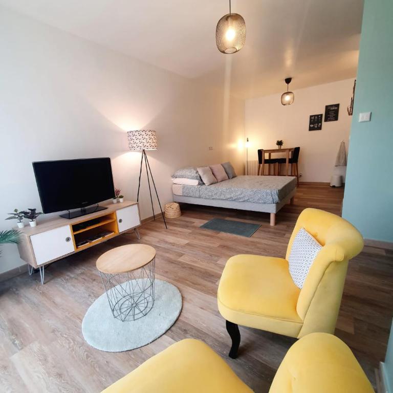 Studio fonctionnel au calme avec garage individuel et balcon - Apartment mit 1 Schlafzimmer - 8