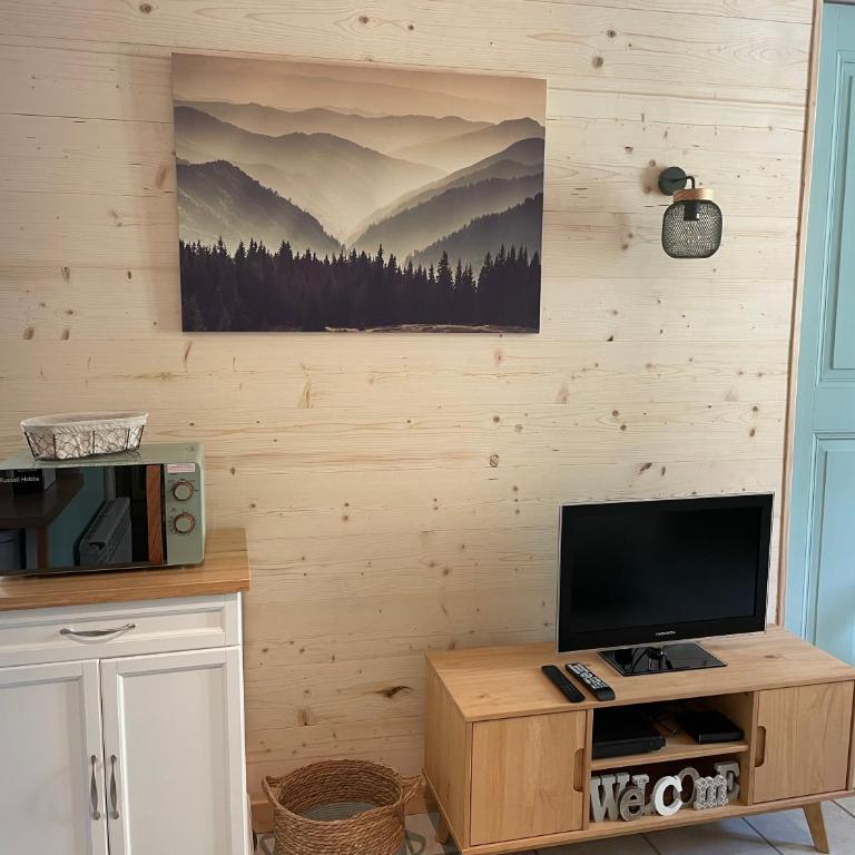Studio cosy au coeur de Saint Martin Vésubie - Studio avec Canapé-Lit - 8