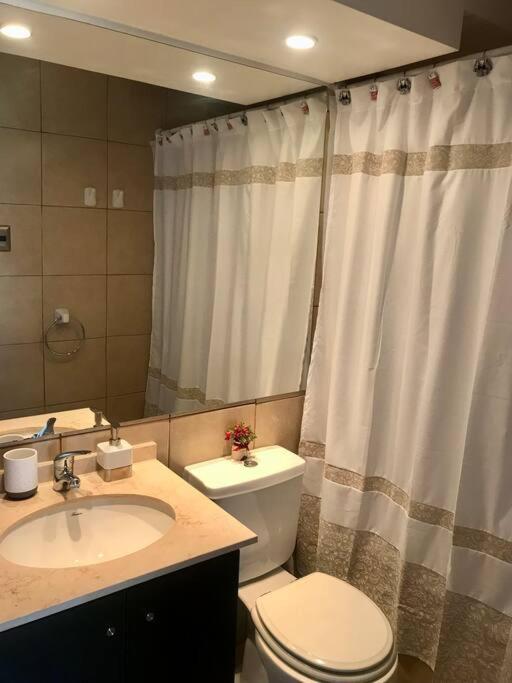 Lindo Dpto Quilpue Límite Viña WIFI Piscina - One-Bedroom Apartment - 9