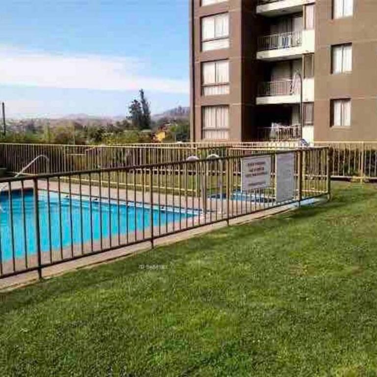 Lindo Dpto Quilpue Límite Viña WIFI Piscina - One-Bedroom Apartment - 16