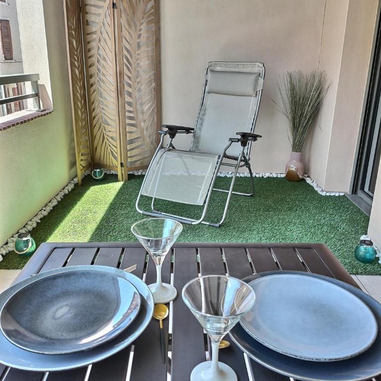 Le Fil d'Or - Terrasse, Box privé, Centre ville - Appartement 1 Chambre - 3