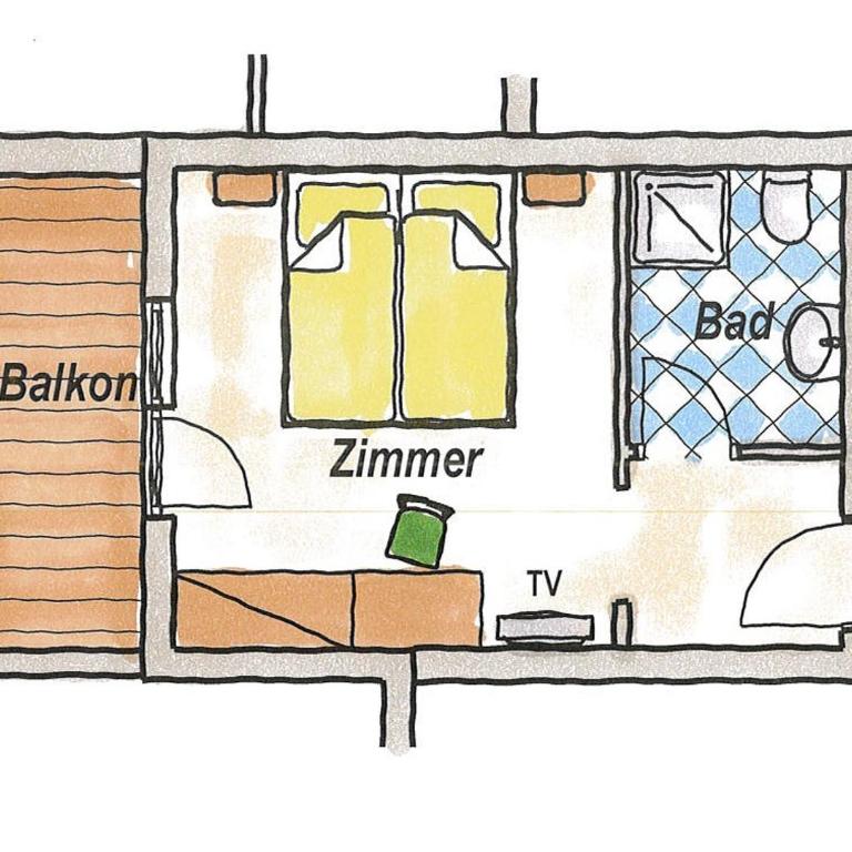 Hotel Alpenhof - Comfort Doppelzimmer mit Balkon - 1