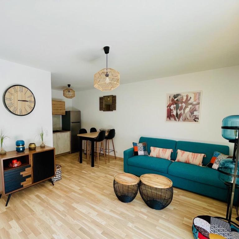 Ajaccio T2 grand standing neuf - centre ville et plages - 4 personnes - parking privé - Apartment mit 1 Schlafzimmer - 5