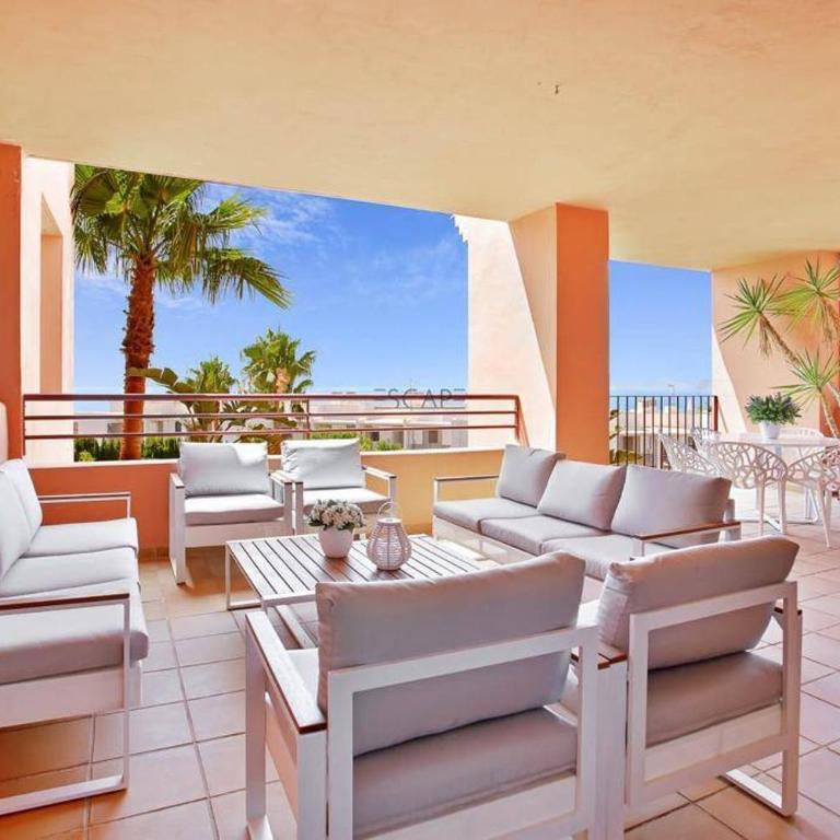 Estrella de Mar zeezicht en uitkijk op Gibraltar 40m2 terras incl zwembad Las Garzas Manilva - Apartamento de 2 dormitorios - 8