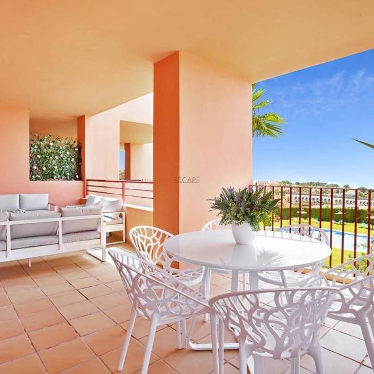 Estrella de Mar zeezicht en uitkijk op Gibraltar 40m2 terras incl zwembad Las Garzas Manilva - Apartamento de 2 dormitorios - 31