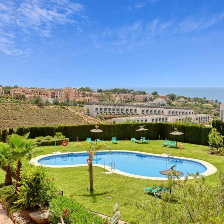 Estrella de Mar zeezicht en uitkijk op Gibraltar 40m2 terras incl zwembad Las Garzas Manilva - Apartamento de 2 dormitorios - 14