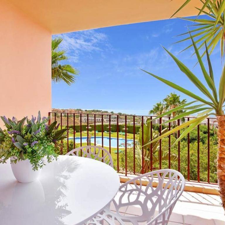 Estrella de Mar zeezicht en uitkijk op Gibraltar 40m2 terras incl zwembad Las Garzas Manilva - Apartamento de 2 dormitorios - 38