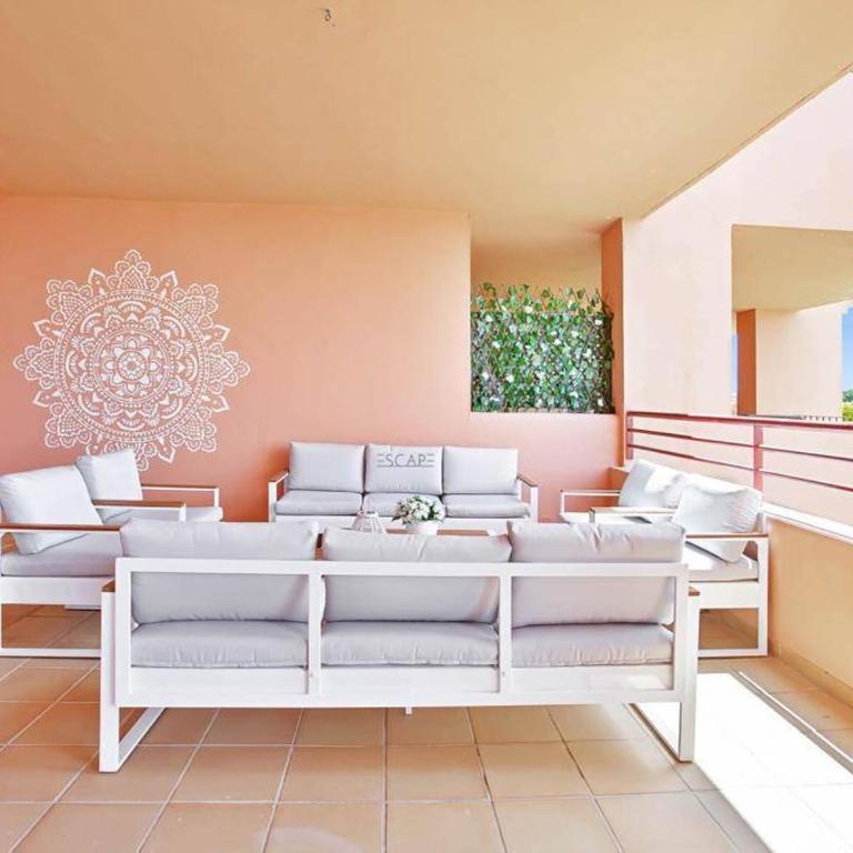 Estrella de Mar zeezicht en uitkijk op Gibraltar 40m2 terras incl zwembad Las Garzas Manilva - Apartamento de 2 dormitorios - 41