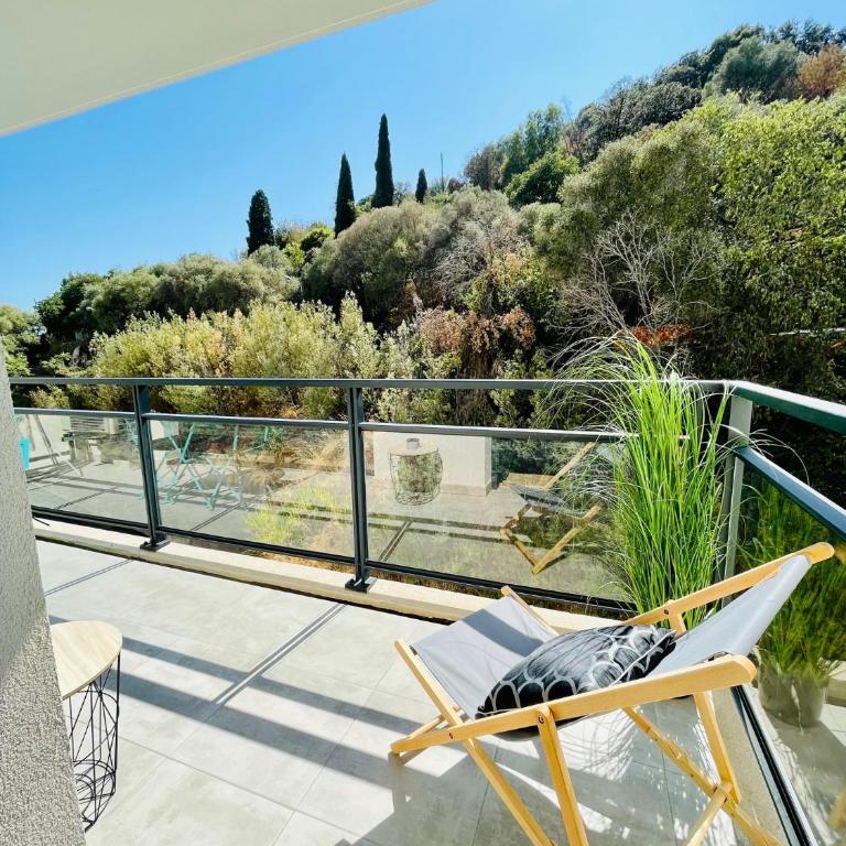Ajaccio T2 grand standing neuf - centre ville et plages - 4 personnes - parking privé - Apartment mit 1 Schlafzimmer - 13