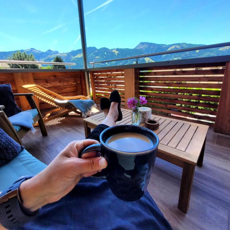 Casa de Fiemme - Doppelzimmer mit Bergblick - 1
