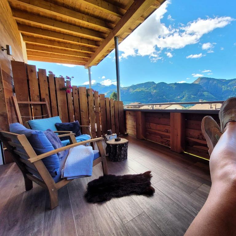 Casa de Fiemme - Doppelzimmer mit Bergblick - 1