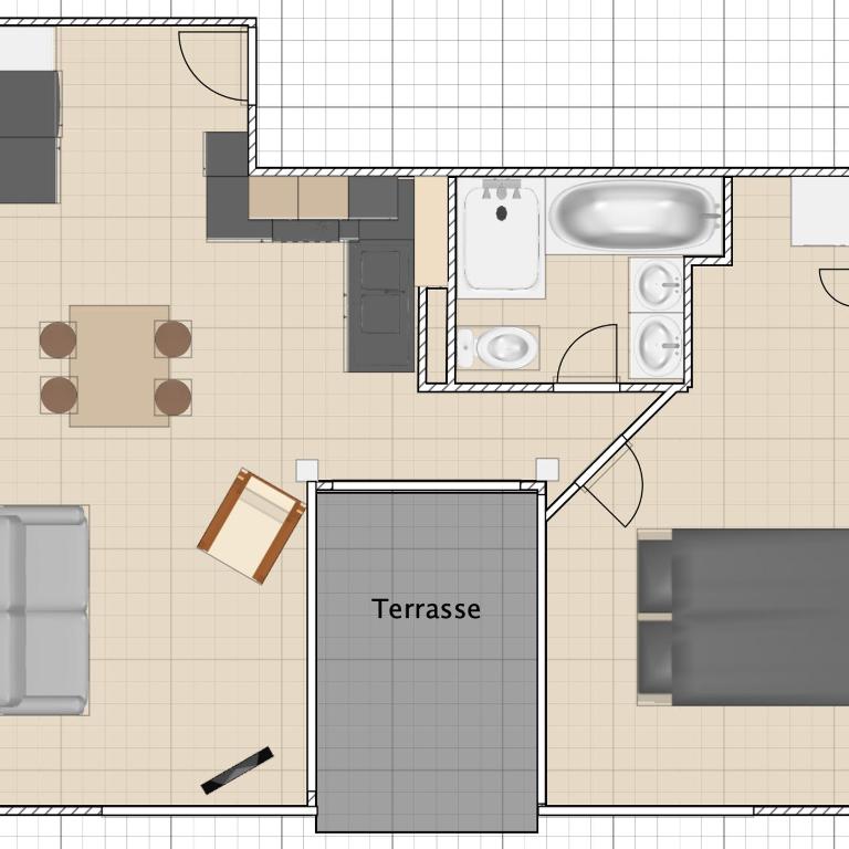 Appartement sur les toits, très jolie vue Provence - One-Bedroom Apartment - 12