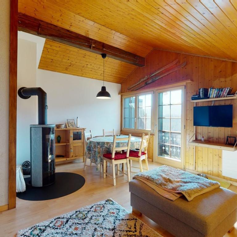 Beautiful apartment for 4 people with a splendid view of les Dents du Midi - Apartment mit 2 Schlafzimmern - 5