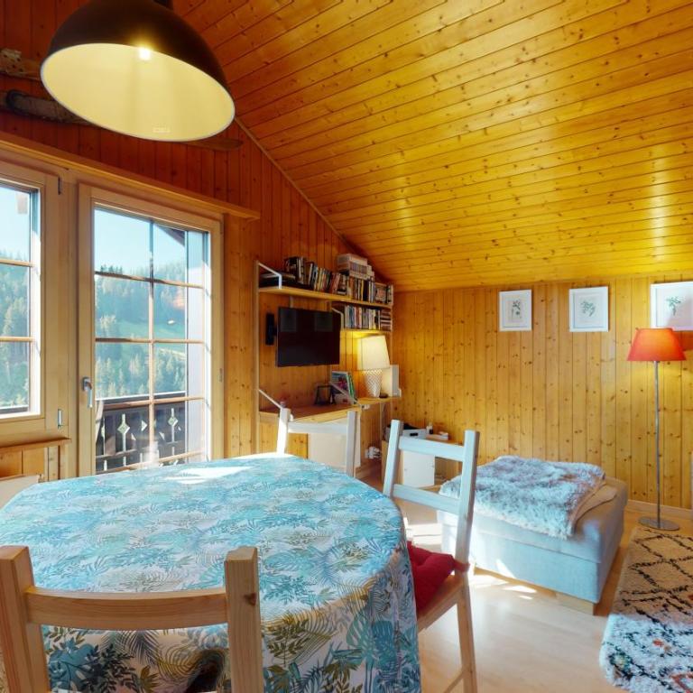Beautiful apartment for 4 people with a splendid view of les Dents du Midi - Apartment mit 2 Schlafzimmern - 2