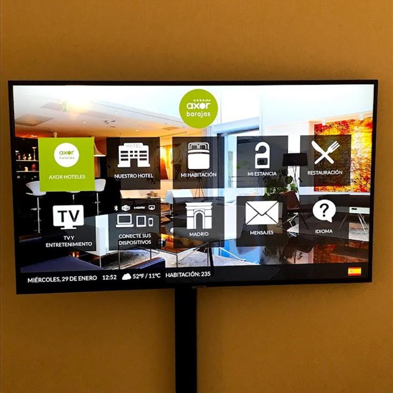 Axor Barajas - Habitación Doble con servicio gratuito de enlace con el aeropuerto - 1 o 2 camas - 13