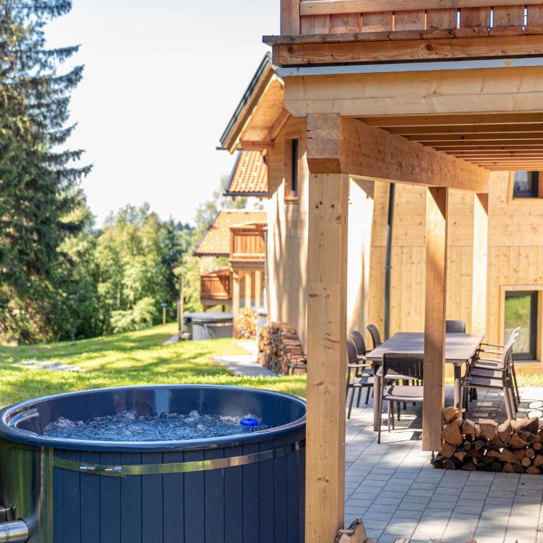 Chalet Arber in St Englmar with its own HotTube - Chalet mit 3 Schlafzimmern - 31