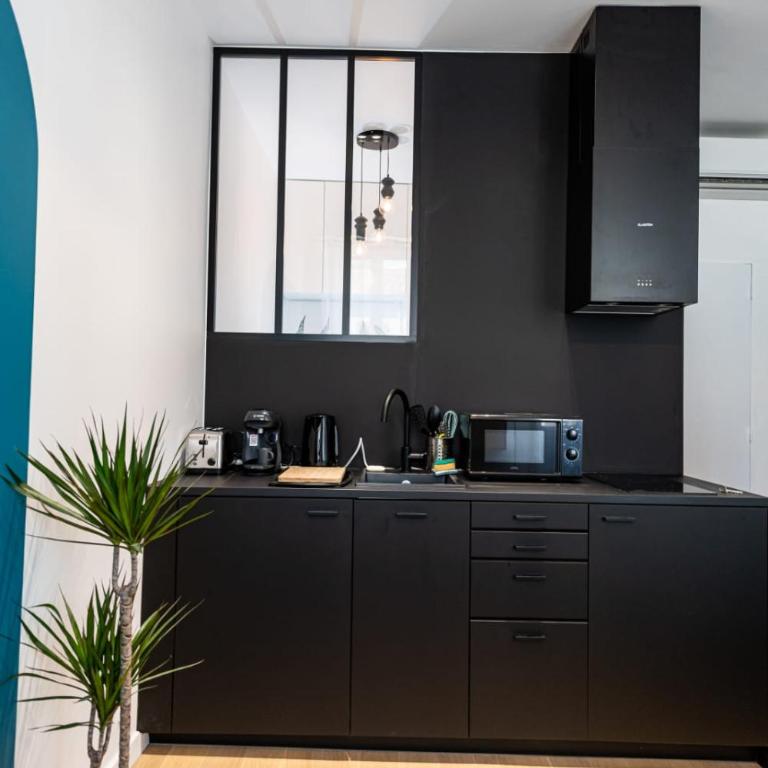 Noa : Joli studio cosy avec chambre - Appartement 1 Chambre - 5