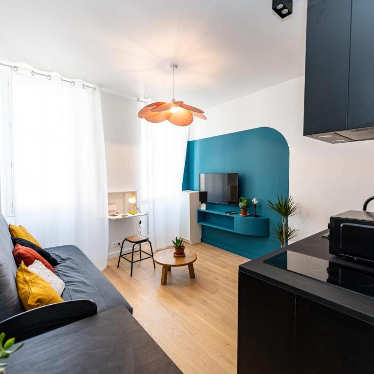 Noa : Joli studio cosy avec chambre - Appartement 1 Chambre - 1