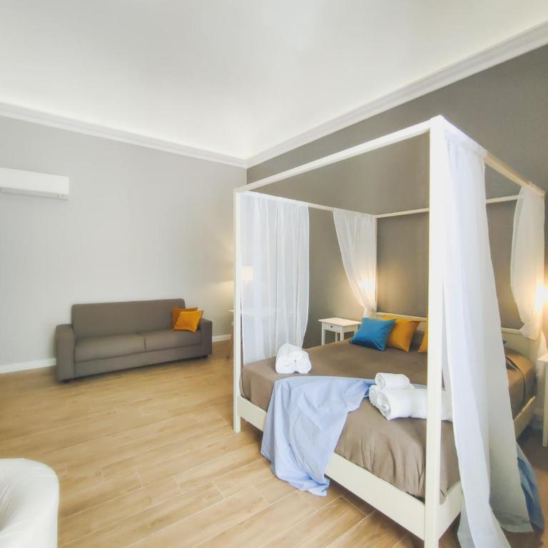 Dimora Carella Ai 5Venti - Quadruple Room with Balcony - 8