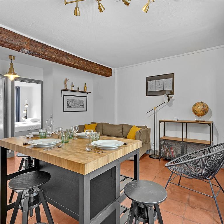 LE REGANS - Charmant appartement en tomette - Appartamento con 2 Camere da Letto - 10