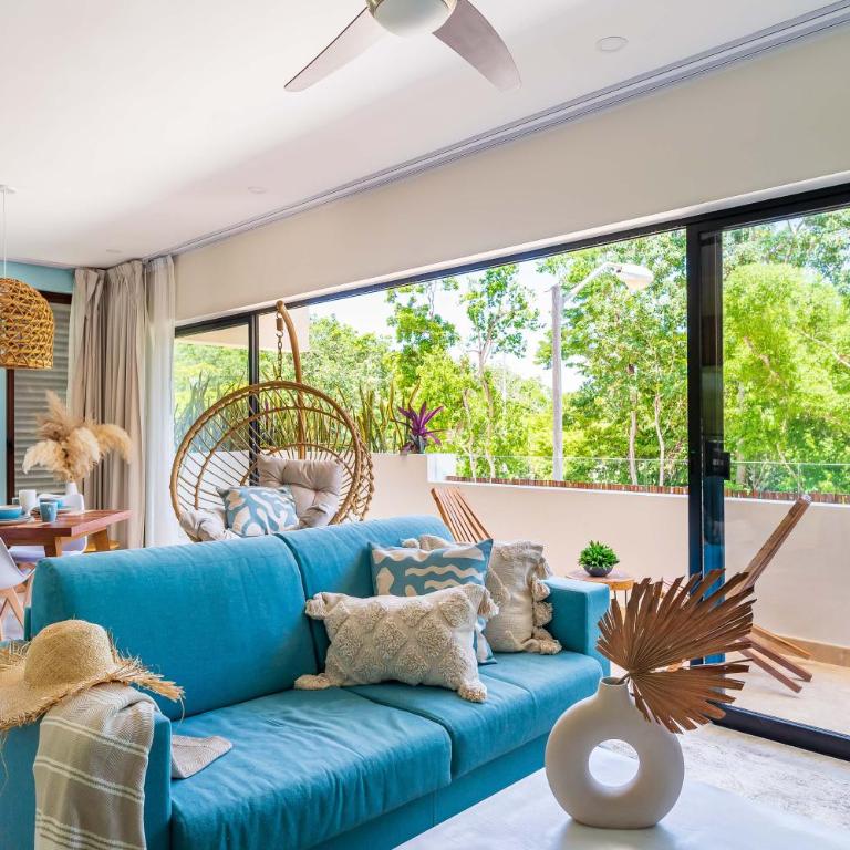 Tulum PROMO 2BR with Rooftop Pool, Gym and FREE BIKES - Apartamento de 2 dormitorios - 4