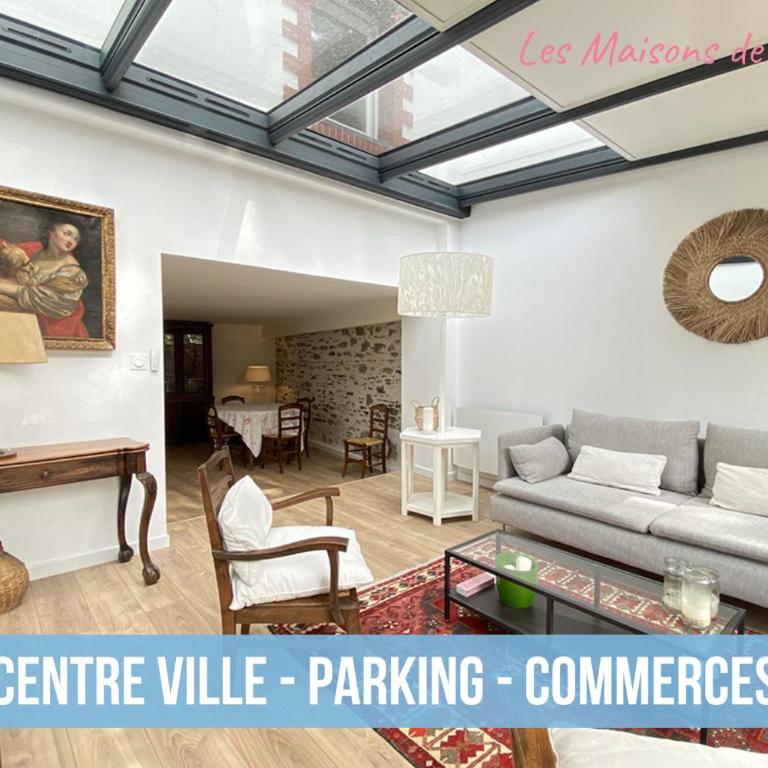 L'Ecrin des bords de l'Erdre - Maison avec extérieur et parking - Haus mit 2 Schlafzimmern - 1