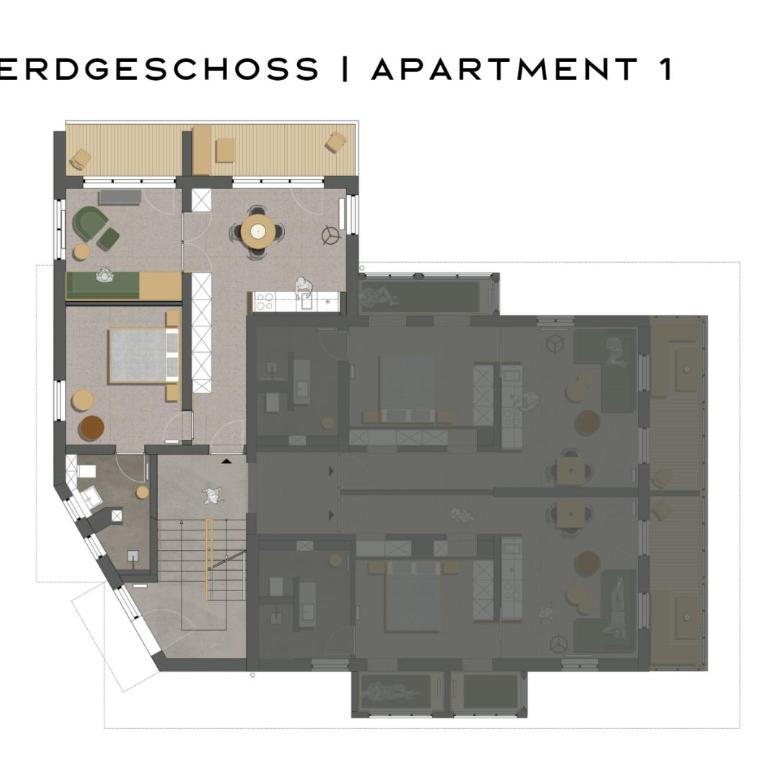 Goldbrunn - Apartment mit 1 Schlafzimmer und Balkon - 15
