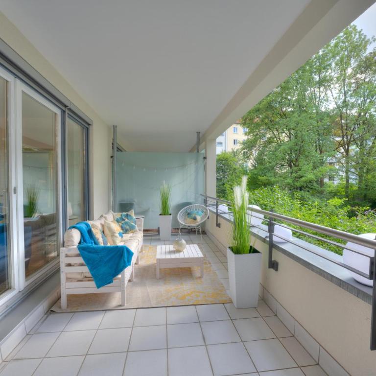 Zwei Zimmer Wohnung im Stadtzentrum mit Tiefgaragenplatz - Appartement 1 Chambre - 17