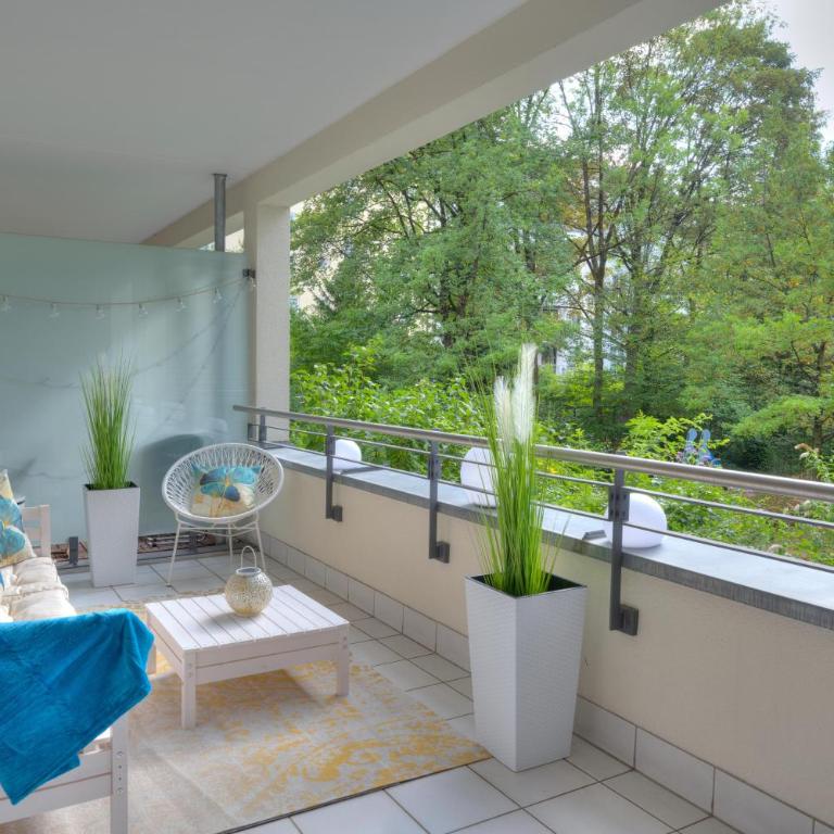 Zwei Zimmer Wohnung im Stadtzentrum mit Tiefgaragenplatz - Appartement 1 Chambre - 18