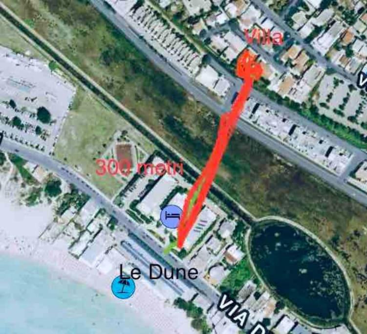 Villetta con piscina 300 metri dal mare ‘le dune’ - Appartamento con 3 Camere da Letto - 10