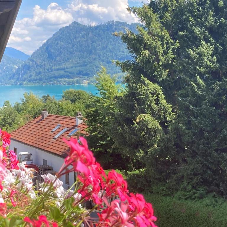 Ferienwohnung mit Seeblick, Unterach am Attersse - Apartment mit 2 Schlafzimmern - 19
