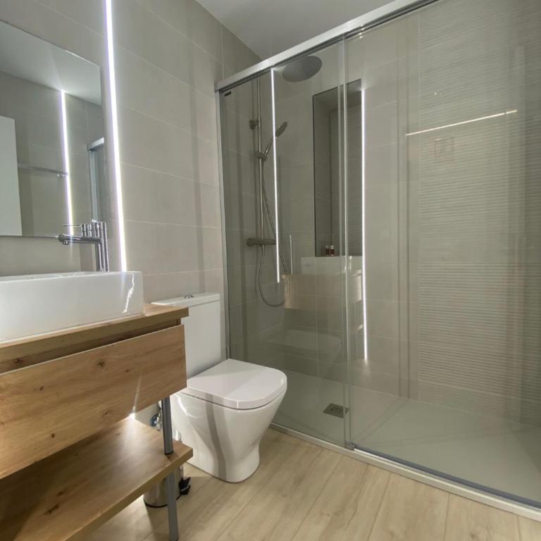 APARTAMENTOS LA FLORA BURGOS todos con aire acondicionado y ascensor - Estudio con balcón - 8