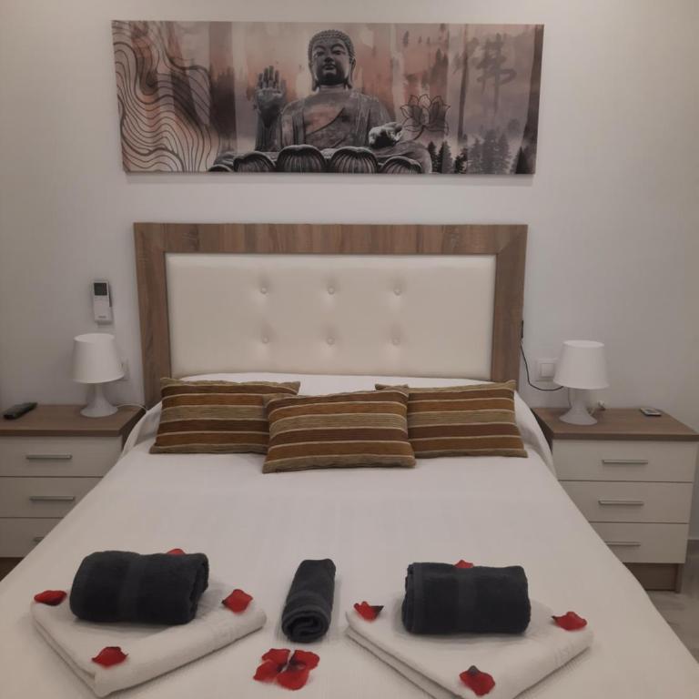 Apartamento a 50 m del mar con aire acondicionado y WiFi, Ideal familias,parejas - Apartamento de 1 dormitorio - 24