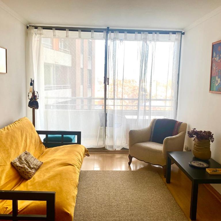 Departamento dos ambientes Providencia - Apartamento de 1 dormitorio - 1