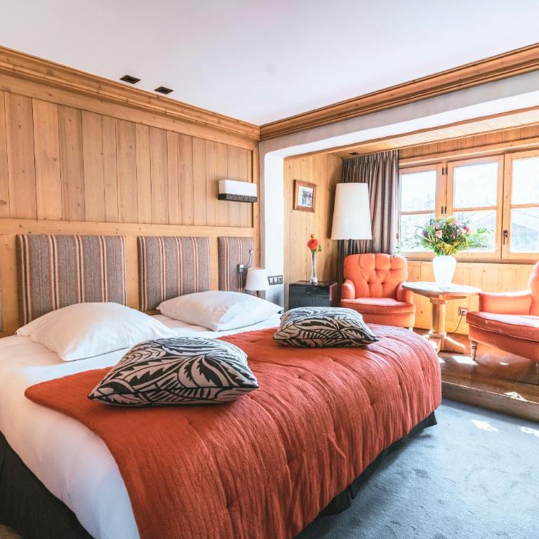Hôtel Les Peupliers - Chambre Privilège avec Balcon - Vue sur Lac - 3