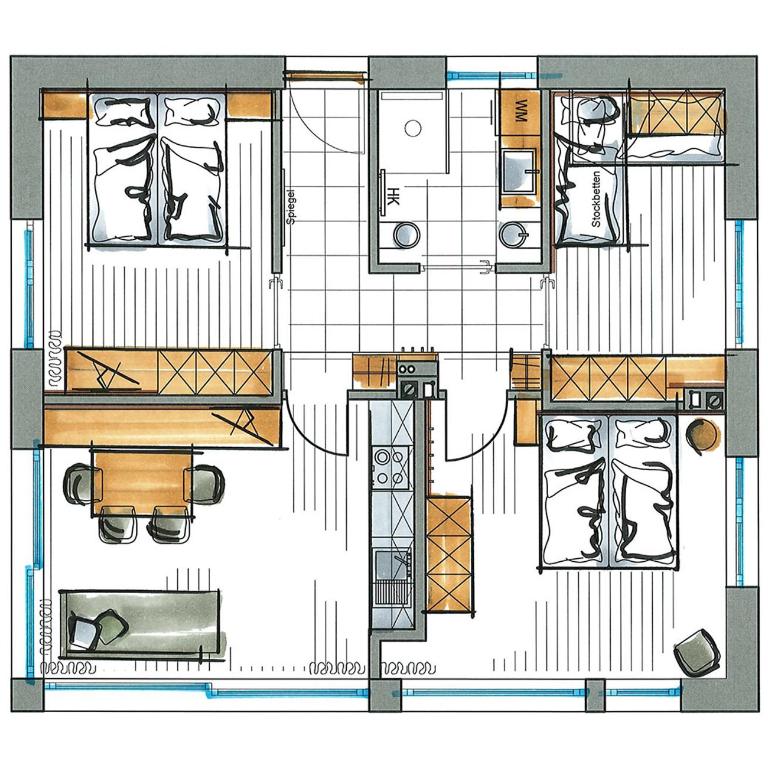 Stillehof - Ferienwohnungen auf dem Bauernhof- Südtirol - Apartamento de 3 dormitorios - 3