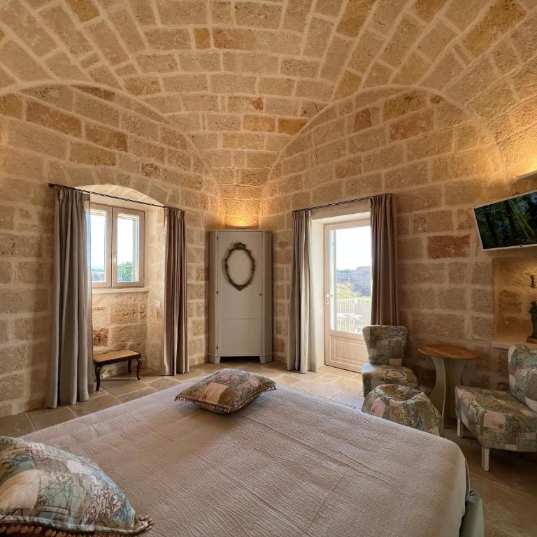 Masseria Ostuni Mare Agri Resort - Camera Matrimoniale Deluxe con Balcone e Vista Mare - 2