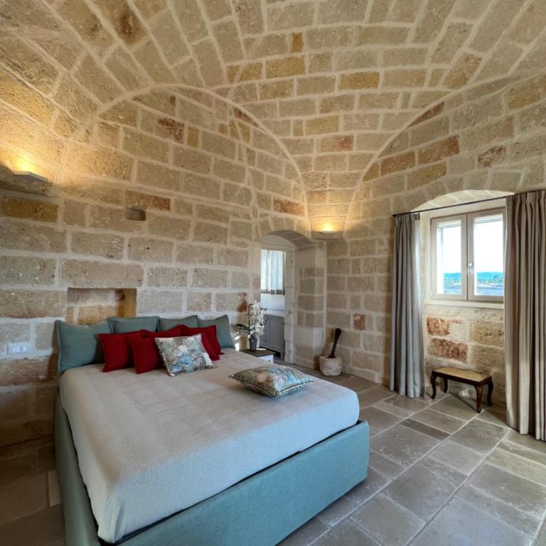 Masseria Ostuni Mare Agri Resort - Camera Matrimoniale Deluxe con Balcone e Vista Mare - 3