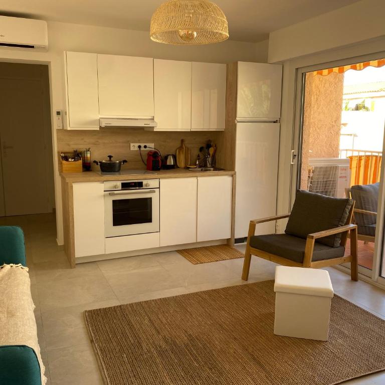 Saint Aygulf - a 250m de la mer- 3 pieces 45m2 - Apartment mit 2 Schlafzimmern - 7