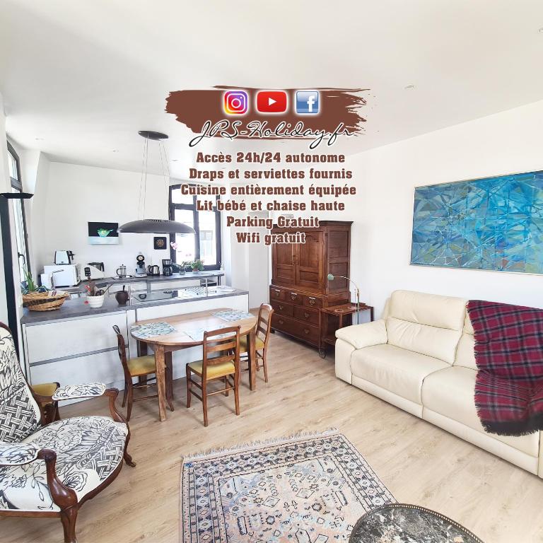 Le Phare Dieppois by JPS Holiday - Chaleureux appartement au cœur de Dieppe - Appartement Supérieur - 1