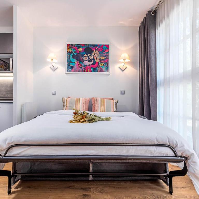 Disneyland Appartements familial avec piscine intérieur chauffé, parking gratuit A 5 minutes des parcs - Apartment mit 1 Schlafzimmer - 12