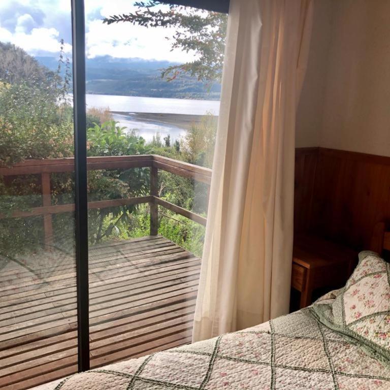 Cabañas Ruka Rayun vista y acceso al lago en Coñaripe - Two-Bedroom House - 18